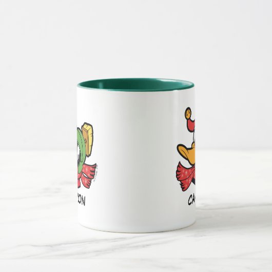 DAFFY DUCK™ & MARVIN MARTIAN™ "Ho Ho Ho!" Tasse (Zentrum)