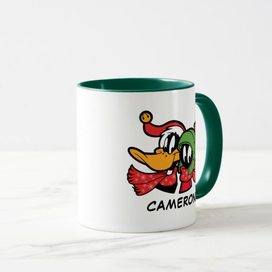 DAFFY DUCK™ & MARVIN MARTIAN™ "Ho Ho Ho!" Tasse (VorderseiteRechts)