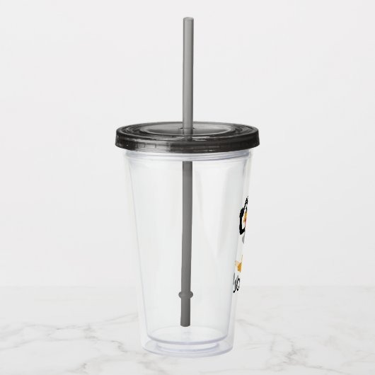 DAFFY DUCK™ mit einer großartigen Idee Acryltrinkbecher (Rechts)