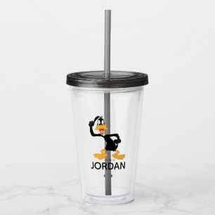 DAFFY DUCK™ mit einer großartigen Idee Acryltrinkbecher