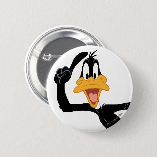 DAFFY DUCK™ mit einer großartigen Idee Button (Vorne & Hinten)