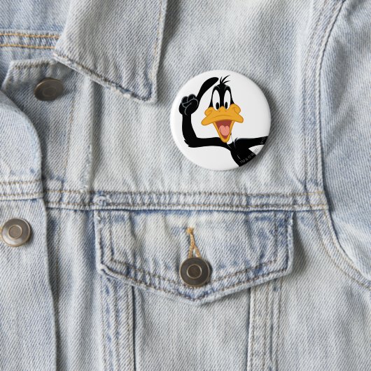 DAFFY DUCK™ mit einer großartigen Idee Button (Beispiel)