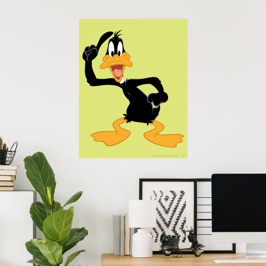 DAFFY DUCK™ mit einer großartigen Idee Poster (Heimbüro)