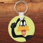 DAFFY DUCK™ mit einer großartigen Idee Schlüsselanhänger (Vorderseite)