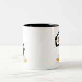 DAFFY DUCK™ mit einer großartigen Idee Zweifarbige Tasse (Mittel)