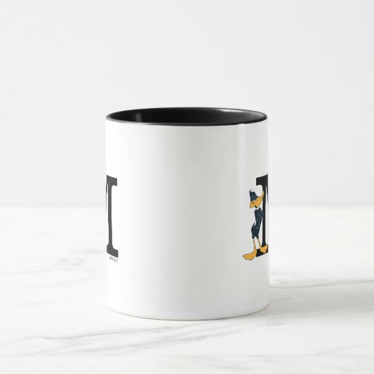 DAFFY DUCK™ mit über die Rüstung gehauenen Monogra Tasse (Zentrum)