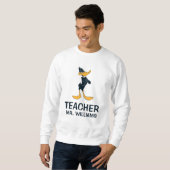 DAFFY DUCK™ mit überfülltem Waffenlehrer Sweatshirt (Vorne ganz)
