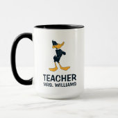 DAFFY DUCK™ mit überfülltem Waffenlehrer Tasse (Links)