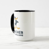 DAFFY DUCK™ mit überfülltem Waffenlehrer Tasse (Vorderseite Links)
