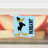 DAFFY DUCK™ mit überlaufener Farbe für Waffen Etiketten (Befestigt)
