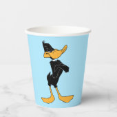 DAFFY DUCK™ mit überlaufener Farbe für Waffen Pappbecher (Vorderseite)