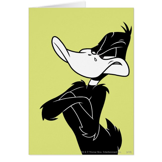 DAFFY DUCK™ mit überquerten Waffen (Vorne)