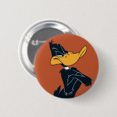 DAFFY DUCK™ mit überquerten Waffen Button (Vorne & Hinten)