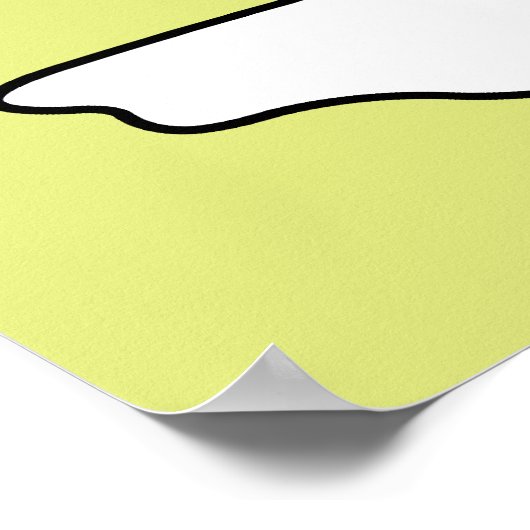 DAFFY DUCK™ mit überquerten Waffen Poster (Ecke)