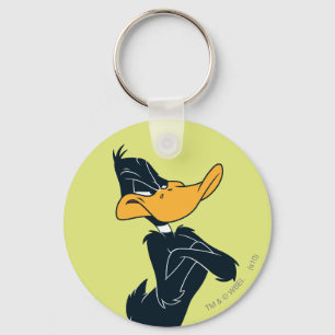 DAFFY DUCK™ mit überquerten Waffen Schlüsselanhänger