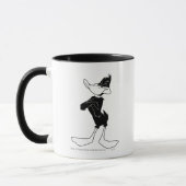 DAFFY DUCK™ mit überquerten Waffen Tasse (Links)