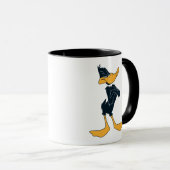 DAFFY DUCK™ mit überquerten Waffen Tasse (VorderseiteRechts)
