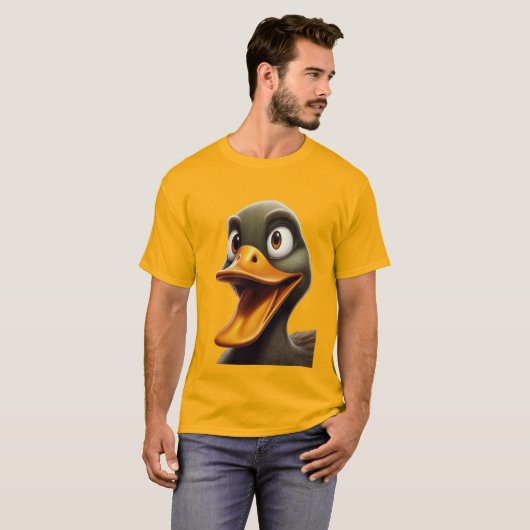 DAFFY DUCK™ Phantastisch Face T - Shirt (Vorne ganz)