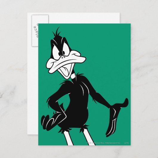 DAFFY DUCK™ POSTKARTE (Vorne/Hinten)