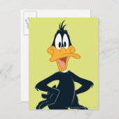 DAFFY DUCK™ POSTKARTE (Vorne/Hinten)