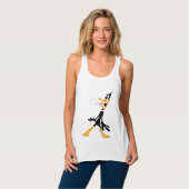 DAFFY DUCK™ Scared Tank Top (Vorderseite Vollansicht)