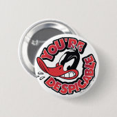 DAFFY DUCK™ - Sie sind verächtlich Button (Vorne & Hinten)