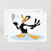 DAFFY DUCK™ Singing Postkarte (Vorne/Hinten)
