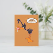 DAFFY DUCK™-Sprechblase Postkarte (Stehend Vorderseite)