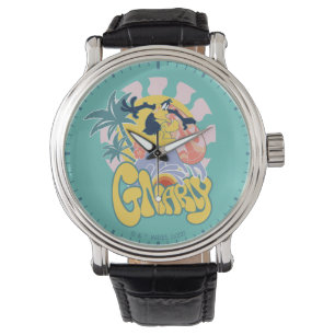 DAFFY DUCK™ Surfing - Gnarly Armbanduhr