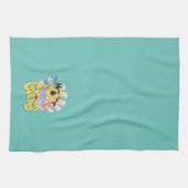 DAFFY DUCK™ Surfing - Gnarly Geschirrtuch (Horizontal)