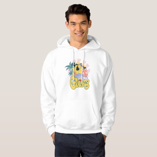DAFFY DUCK™ Surfing - Gnarly Hoodie (Vorne ganz)