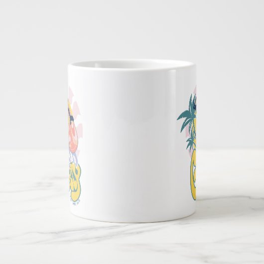 DAFFY DUCK™ Surfing - Gnarly Jumbo-Tasse (Vorderseite)