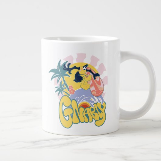 DAFFY DUCK™ Surfing - Gnarly Jumbo-Tasse (Rechts)