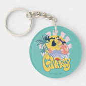 DAFFY DUCK™ Surfing - Gnarly Schlüsselanhänger (Vorderseite)