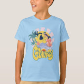 DAFFY DUCK™ Surfing - Gnarly T-Shirt (Vorderseite)