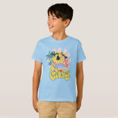 DAFFY DUCK™ Surfing - Gnarly T-Shirt (Vorne ganz)