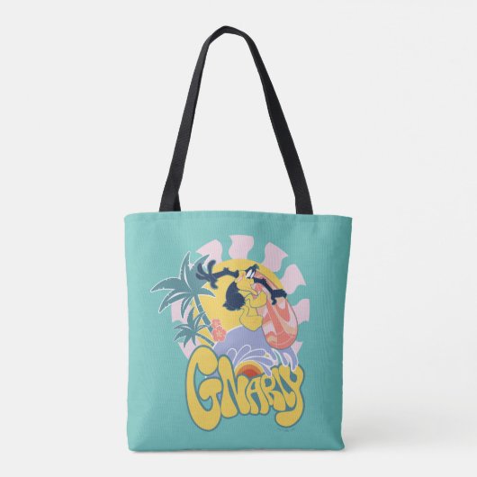 DAFFY DUCK™ Surfing - Gnarly Tasche (Rückseite)