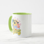 DAFFY DUCK™ Surfing - Gnarly Tasse (Vorderseite Links)
