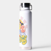 DAFFY DUCK™ Surfing - Gnarly Trinkflasche (Rückseite)