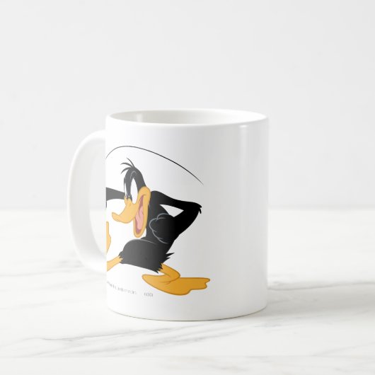 DAFFY DUCK™ Swinging a Punch Kaffeetasse (Vorderseite Links)