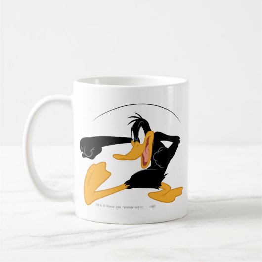 DAFFY DUCK™ Swinging a Punch Kaffeetasse (Links)