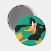 DAFFY DUCK™ Swinging a Punch Magnet (Vorderseite/Rückseite)