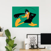 DAFFY DUCK™ Swinging a Punch Poster (Heimbüro)
