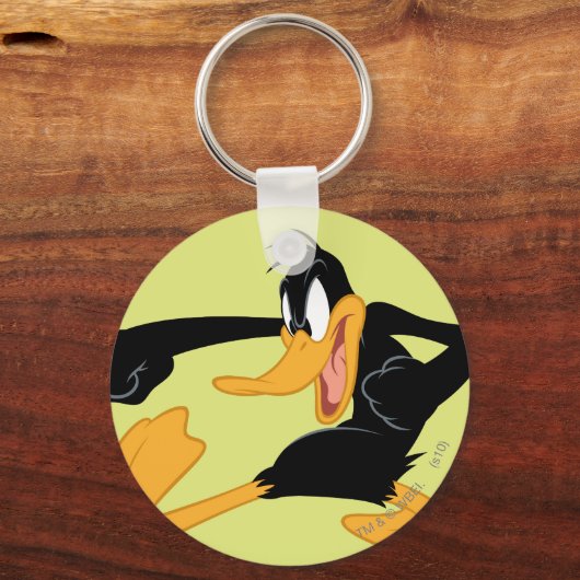 DAFFY DUCK™ Swinging a Punch Schlüsselanhänger (Vorderseite)