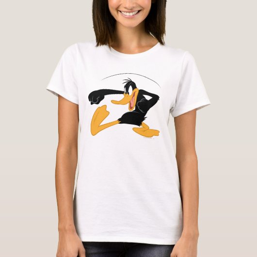 DAFFY DUCK™ Swinging a Punch T-Shirt (Vorderseite)