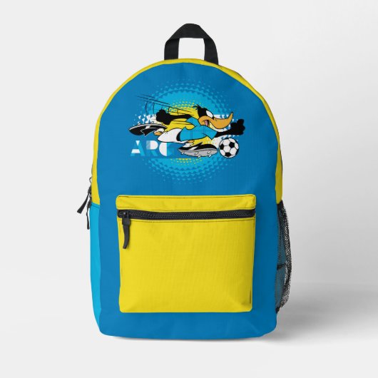 DAFFY DUCK™ Team Argentina Soccer Graphic Bedruckter Rucksack (Vorderseite)