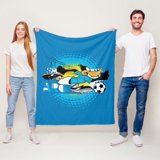 DAFFY DUCK™ Team Argentina Soccer Graphic Fleecedecke (Beispiel)