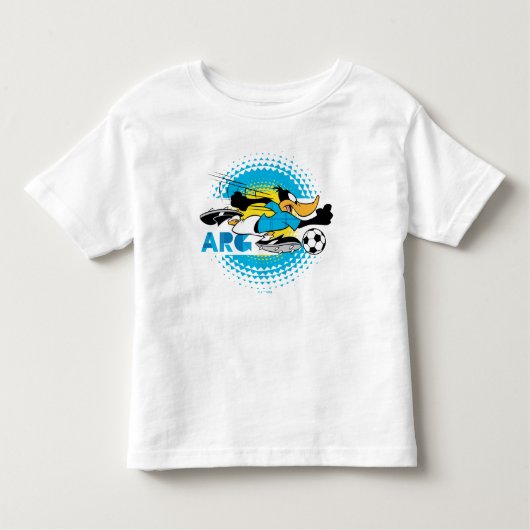 DAFFY DUCK™ Team Argentina Soccer Graphic Kleinkind T-shirt (Vorderseite)