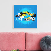 DAFFY DUCK™ Team Argentina Soccer Graphic Leinwanddruck (Insitu (Wohnzimmer))