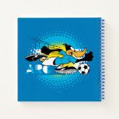 DAFFY DUCK™ Team Argentina Soccer Graphic Notizblock (Rückseite)